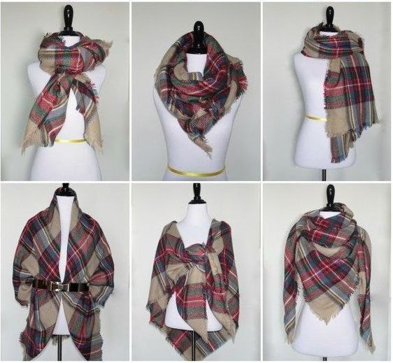 Шарф - вещь must have в этом сезоне!