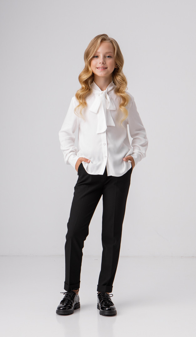 Фото belaa-bluzka-s-vorotnikom-bantom-04 товару Біла блузка з коміром-бантом0