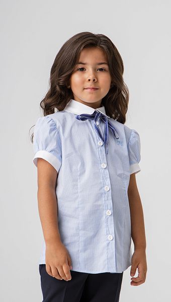 Фото bluzka-dla-devocki-golubaa-v-kletku-03 товару Блузка для дівчинки блакитна в клітинку0 Фото bluzka-dla-devocki-golubaa-v-kletku-03 товару Блузка для дівчинки блакитна в клітинку0