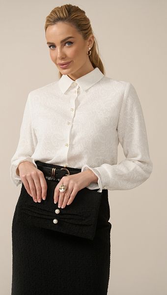 Фото bluzka-gofre-molocnaa-01 товару Блузка гофре молочна0 Фото bluzka-gofre-molocnaa-01 товару Блузка гофре молочна0