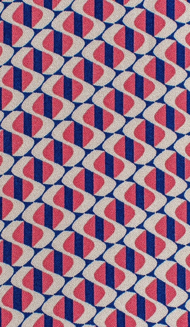 Фото bluzka-s-bantom-rozovo---sinaa-03 товара Блузка с бантом розово - синяя0