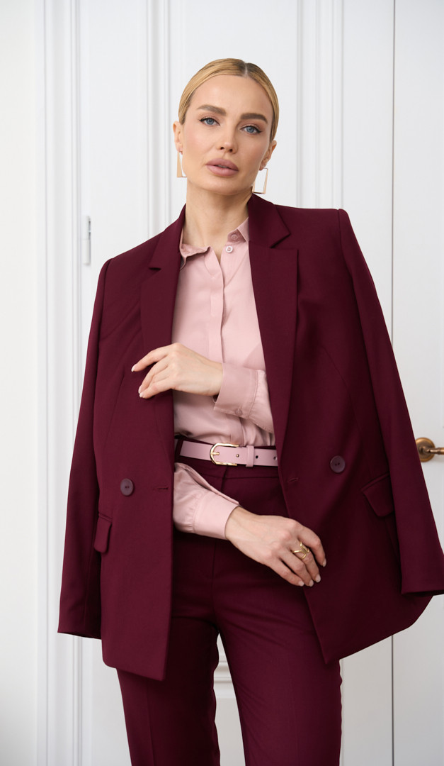 Фото bluzka-zenskaa-pudrovaa-02 товару Блузка жіноча пудрова0