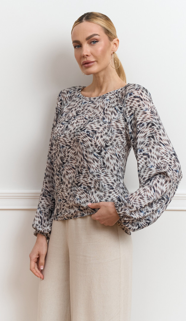 Фото bluzka-zenskaa-s-rukavom-reglan-2 товару Блузка жіноча з рукавом реглан0