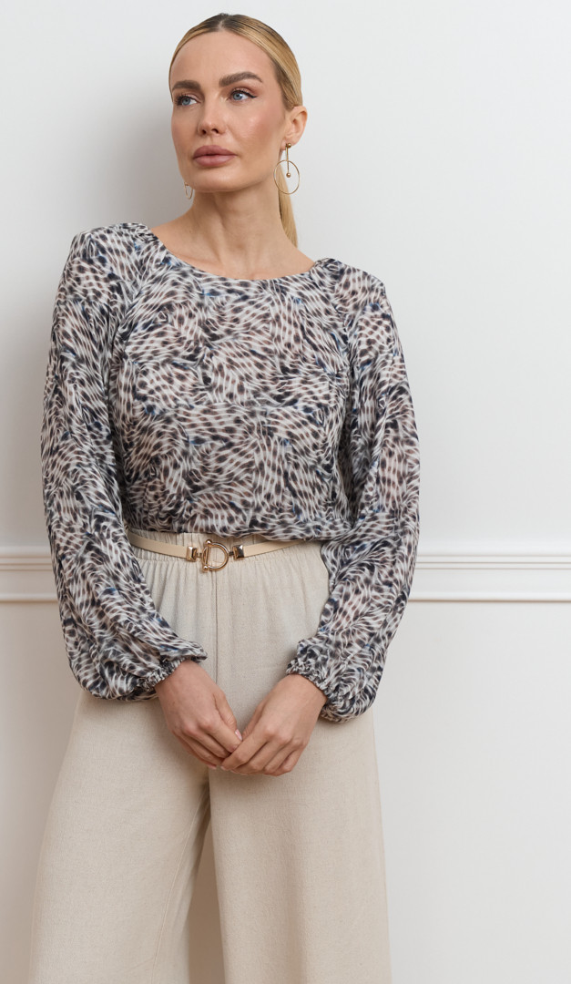 Фото bluzka-zenskaa-s-rukavom-reglan-4 товару Блузка жіноча з рукавом реглан0