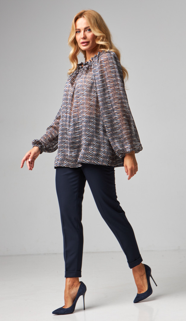 Фото bluzka-zenskaa-sifonovaa-01 товару Блузка жіноча шифонова