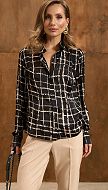 Фото bluzka-zenskaa-v-kletocku-cernaa-03 товара Блузка женская в клеточку черная 0 Фото bluzka-zenskaa-v-kletocku-cernaa-03 товара Блузка женская в клеточку черная 0