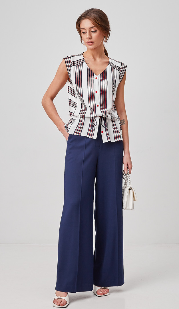 Фото bluzon-v-polosku-na-pugovicah-04 товару Блузон в смужку на гудзиках0