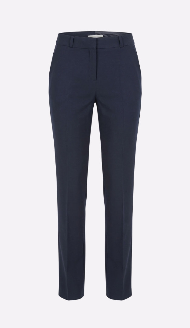 Фото bruki-bazovye-s-karmanami-sinie-01 товара Брюки базовые с карманами синие