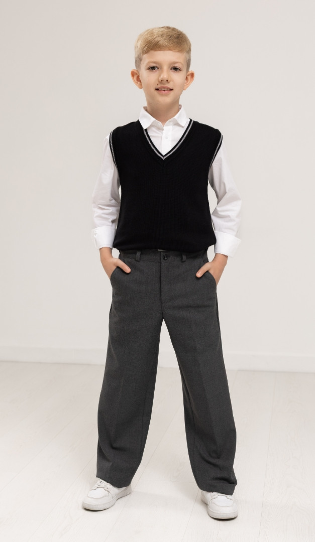 Фото bruki-dla-malcika-pramye-2 товару Брюки для хлопчика прямі3