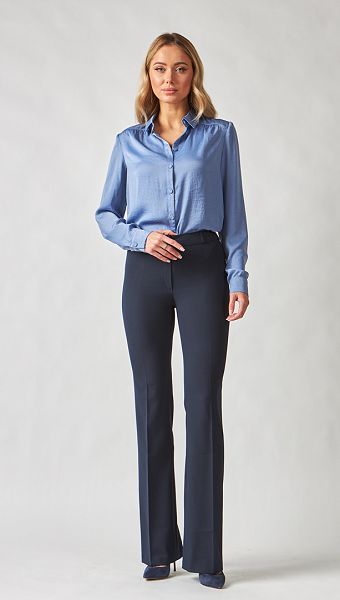 Фото bruki-kles-zenskie-sinie-11 товару Брюки кльош жіночі сині1 Фото bruki-kles-zenskie-sinie-11 товару Брюки кльош жіночі сині1