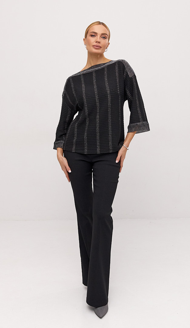 Фото bruki-prazdnicnye-cernye-04 товара Брюки праздничные черные0