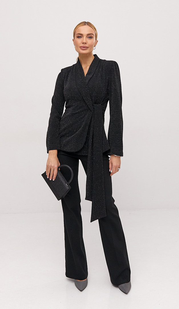 Фото bruki-prazdnicnye-cernye-06 товара Брюки праздничные черные0