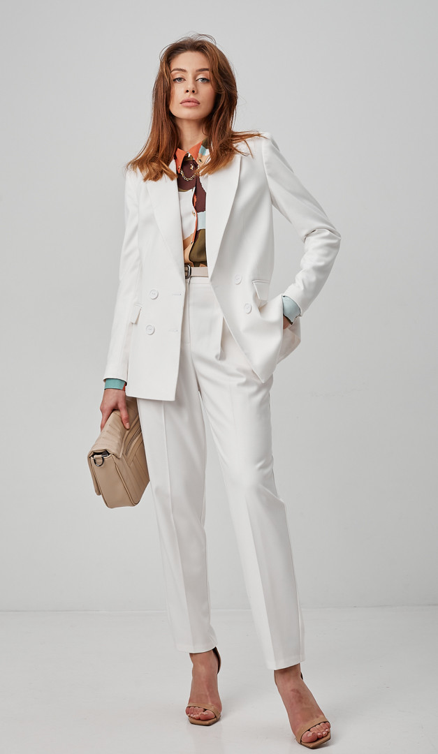 Фото bruki-s-vysokoj-posadkoj-molocnye-05 товару Брюки з високою посадкою молочні