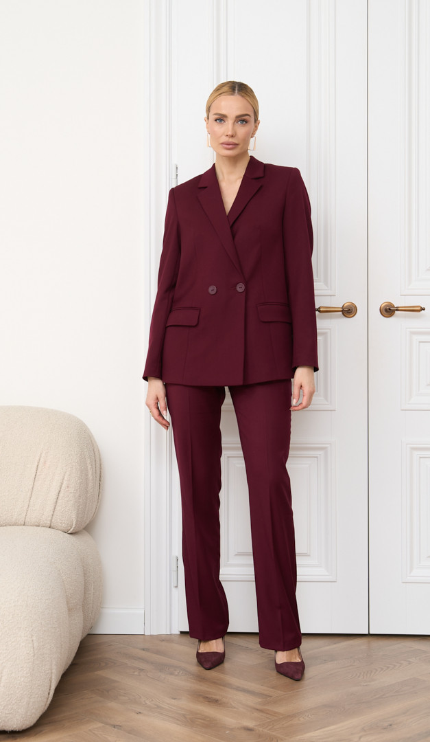 Фото bruki-zenskie-cveta-bordo-02 товару Штани жіночі кольору бордо0