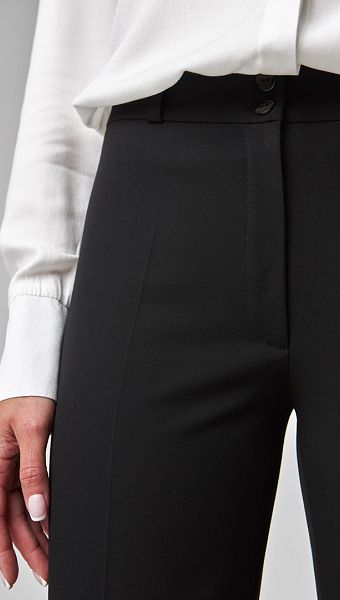 Фото bruki-zenskie-kles-cernye-03 товару Штани жіночі кльош чорні0 Фото bruki-zenskie-kles-cernye-03 товару Штани жіночі кльош чорні0