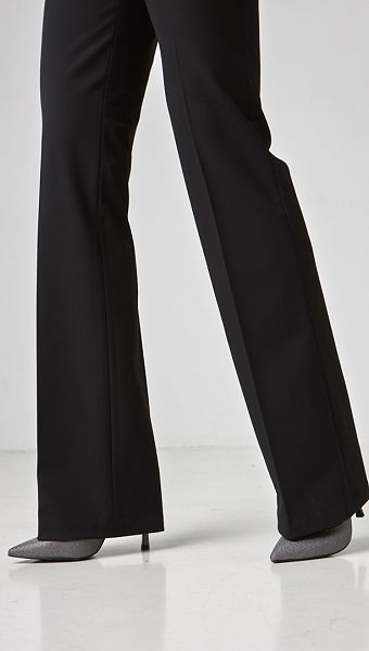 Фото bruki-zenskie-kles-cernye-06 товару Штани жіночі кльош чорні0 Фото bruki-zenskie-kles-cernye-06 товару Штани жіночі кльош чорні0