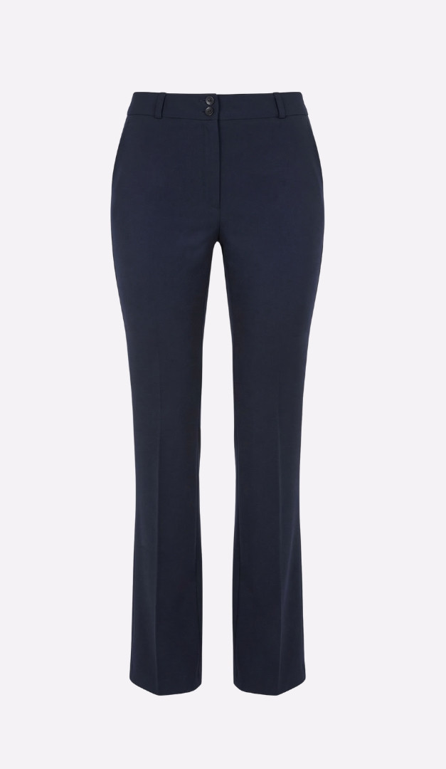 Фото bruki-zenskie-kles-sinie-01 товара Брюки женские клеш синие0