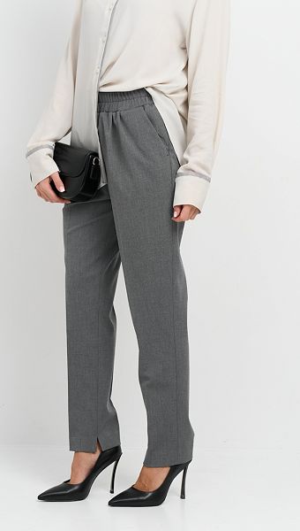 Фото bruki-zenskie-na-rezinke-serye-04 товару Штани жіночі на резинці сірі0 Фото bruki-zenskie-na-rezinke-serye-04 товару Штани жіночі на резинці сірі0