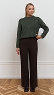 Фото bruki-zenskie-pramye-sokoladnye-01 товару Штани жіночі прямі шоколадні0 Фото bruki-zenskie-pramye-sokoladnye-01 товару Штани жіночі прямі шоколадні0