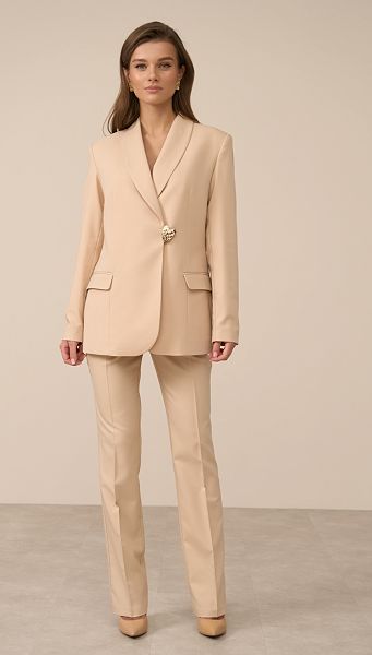 Фото bruki-zenskie-slivocnye-01 товару Штани жіночі вершкові Фото bruki-zenskie-slivocnye-01 товару Штани жіночі вершкові