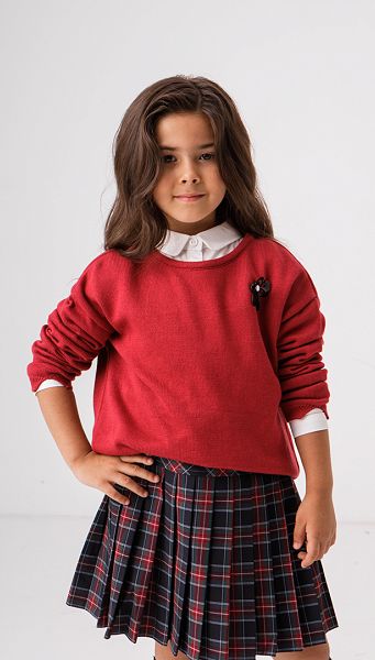 Фото dzemper-dla-devocki-bordovyj-11 товара Джемпер для девочки бордовый Фото dzemper-dla-devocki-bordovyj-11 товара Джемпер для девочки бордовый