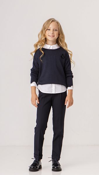 Фото dzemper-dla-devocki-sinij-03 товару Джемпер для дівчинки синій0 Фото dzemper-dla-devocki-sinij-03 товару Джемпер для дівчинки синій0