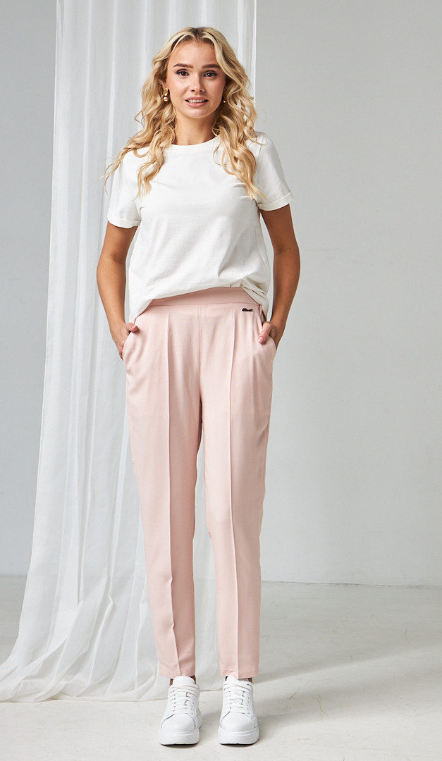 Фото futbolka-zenskaa-bazovaa-molocnaa-02 товару Футболка жіноча базова молочна0