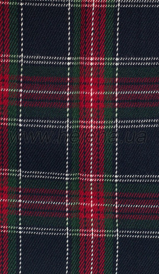 Фото 982-12 товару Краватка метелик синьо-червона клітинка1