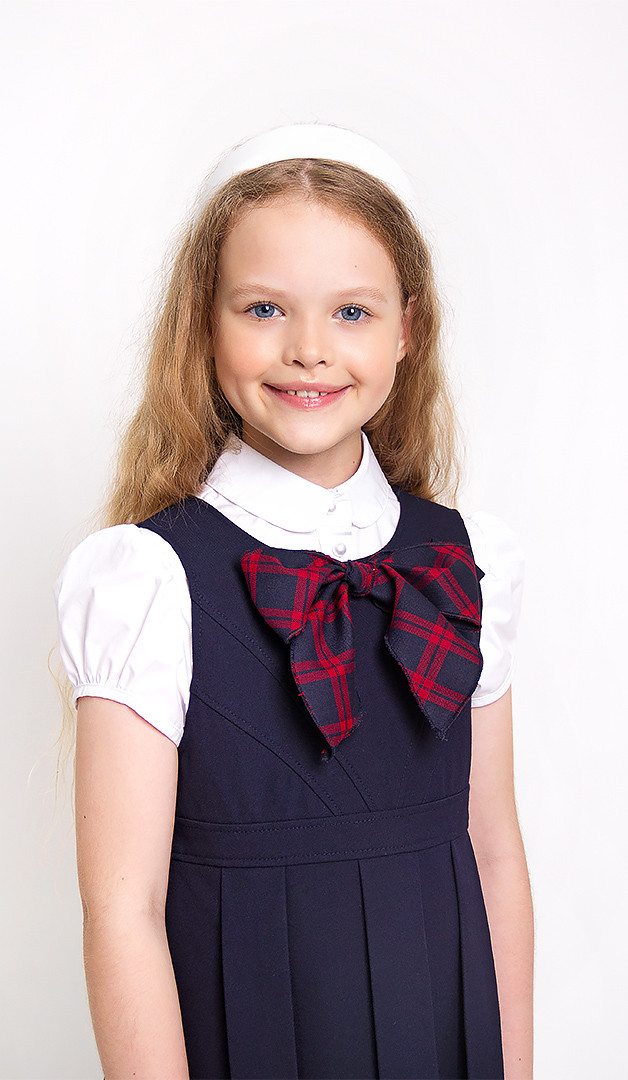 Фото galstuk-bant-sine-bordovaa-kletka-01 товара Галстук бант сине-бордовая клетка