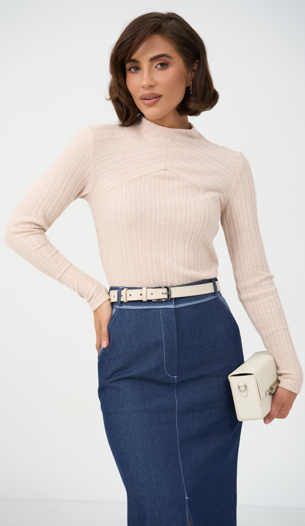 Фото golf-trikotaznyj-pudrovyj-02 товару Гольф трикотажний пудровий0