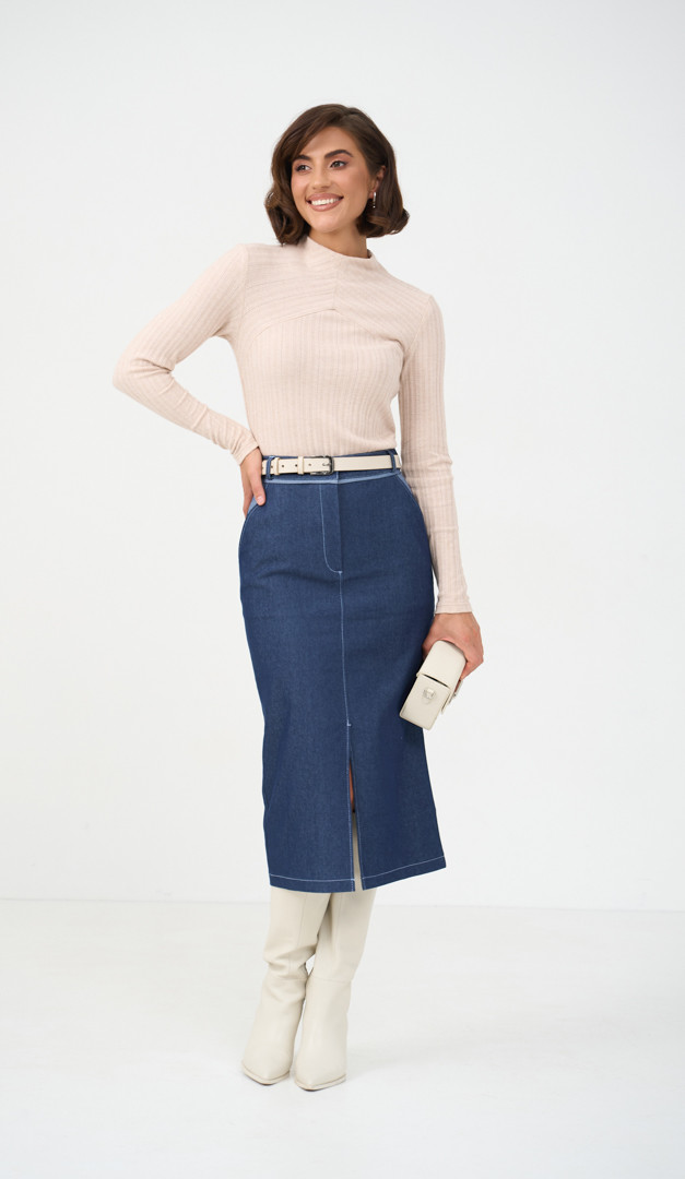 Фото golf-trikotaznyj-pudrovyj-03 товару Гольф трикотажний пудровий0