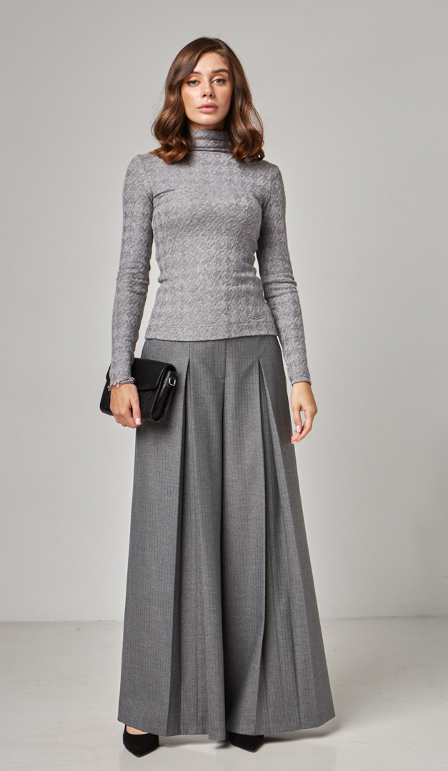 Фото golf-zenskij-klassiceskij-seryj-04 товара Гольф женский классический серый0