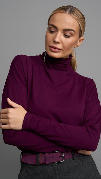 Фото golf-zenskij-oversajz-bordovyj-01 товару Гольф жіночий оверсайз бордовий 0 Фото golf-zenskij-oversajz-bordovyj-01 товару Гольф жіночий оверсайз бордовий 0