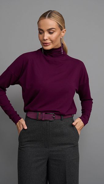 Фото golf-zenskij-oversajz-bordovyj-05 товару Гольф жіночий оверсайз бордовий 0 Фото golf-zenskij-oversajz-bordovyj-05 товару Гольф жіночий оверсайз бордовий 0