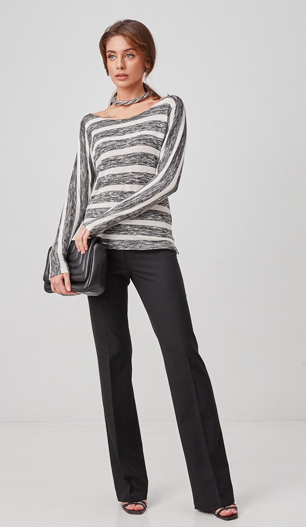 Фото kofta-trikotaznaa-v-polosku-01 товару Кофта трикотажна в смужку