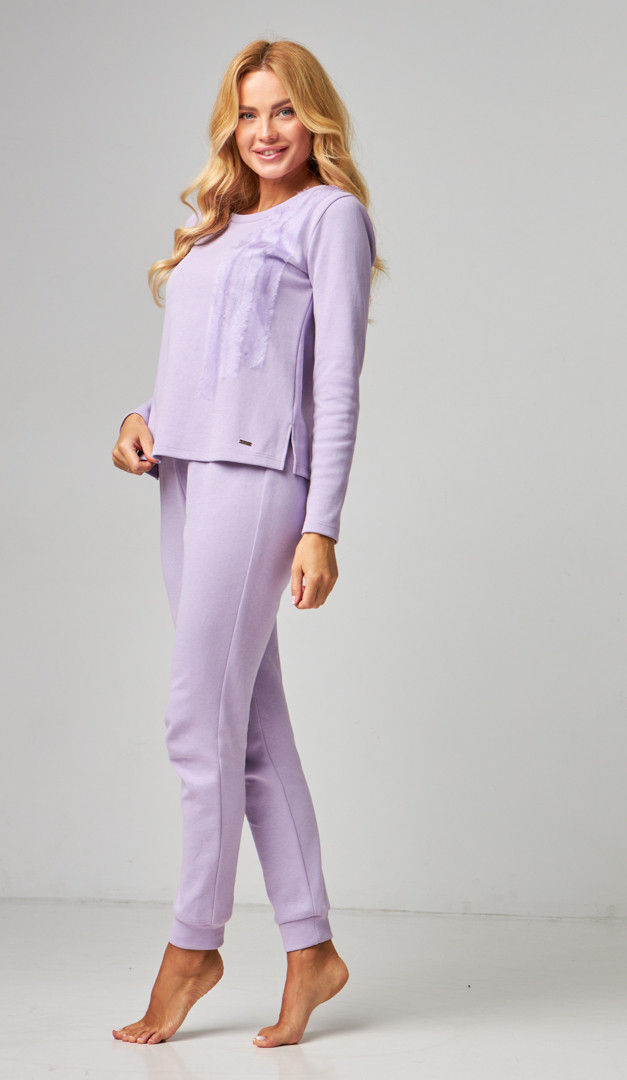 Фото kostum-domasnij-zenskij-sirenevyj-01 товара Костюм домашний женский сиреневый