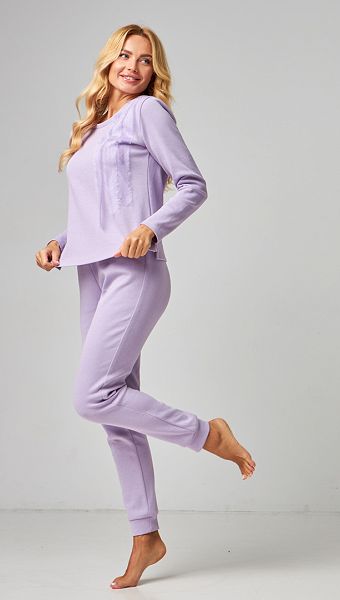 Фото kostum-domasnij-zenskij-sirenevyj-05 товару Костюм домашній жіночий бузковий0 Фото kostum-domasnij-zenskij-sirenevyj-05 товару Костюм домашній жіночий бузковий0