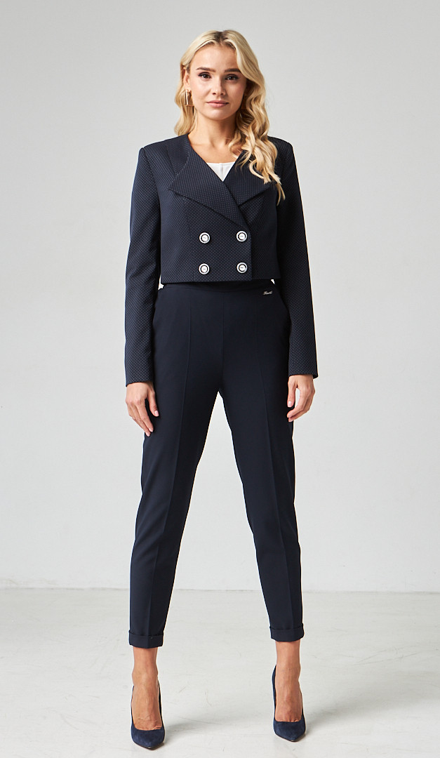 Фото krop---zaket-sinij-01 товару Кроп - жакет синій