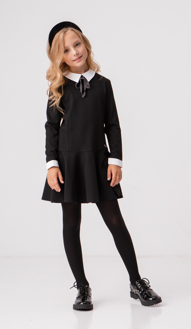 Фото plate-dla-devocki-s-otstegivausimsa-vorotnikom-21 товару Плаття для дівчинки з відстібним коміром2