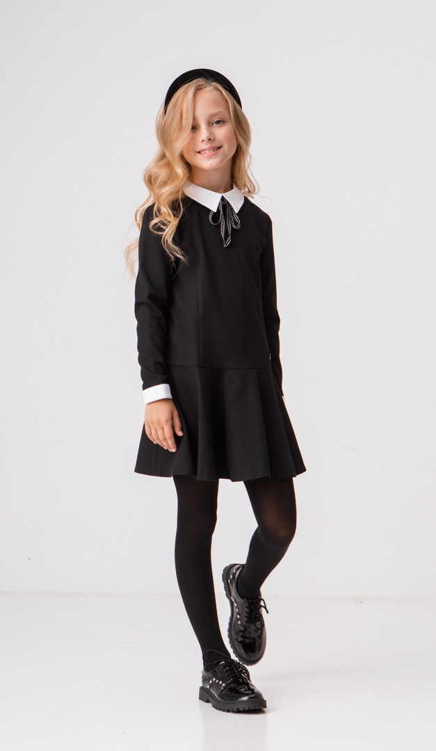 Фото plate-dla-devocki-s-otstegivausimsa-vorotnikom-22 товару Плаття для дівчинки з відстібним коміром2