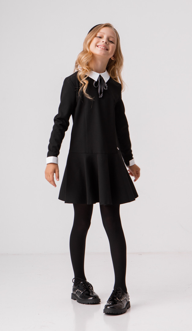 Фото plate-dla-devocki-s-otstegivausimsa-vorotnikom-23 товару Плаття для дівчинки з відстібним коміром2