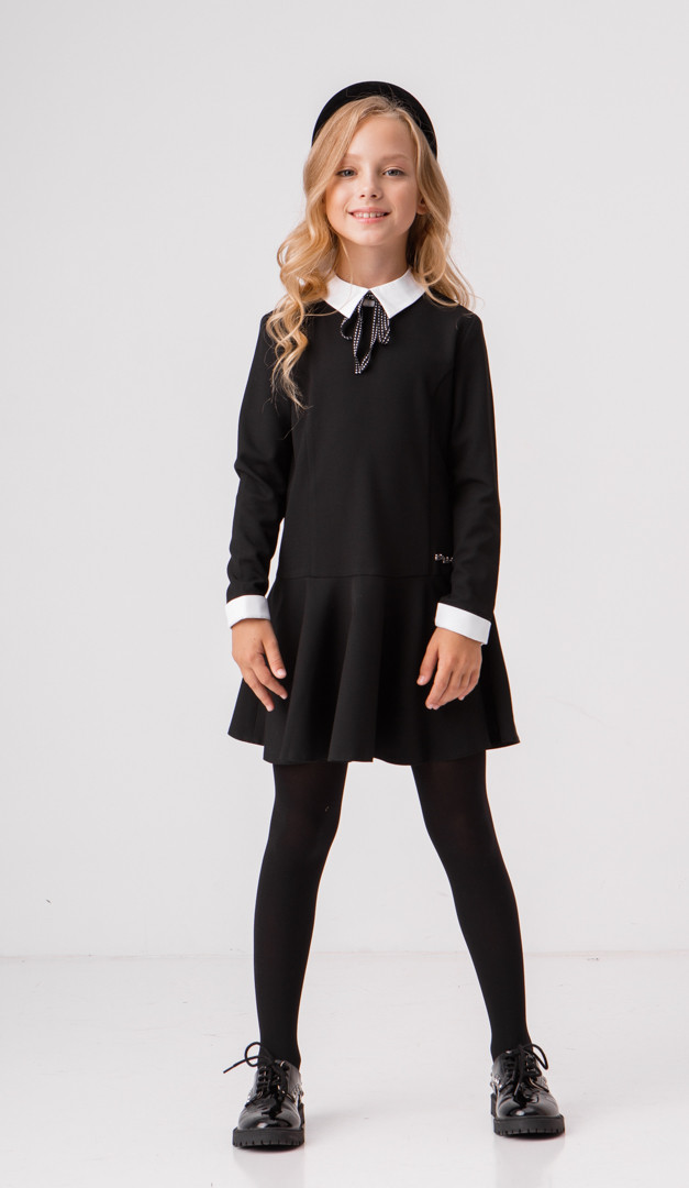 Фото plate-dla-devocki-s-otstegivausimsa-vorotnikom-25 товару Плаття для дівчинки з відстібним коміром2