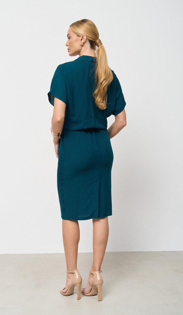 Фото plate-dvuhbortnoe-izumrudnoe-5 товара Платье двухбортное изумрудное0