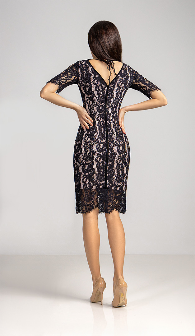 Фото plate-futlar-iz-kruzeva-04 товара Платье-футляр из кружева0