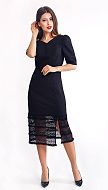 Фото plate-iz-sersti-s-kruzevom-cernoe-02 товару Сукня з вовни з мереживом чорна0 Фото plate-iz-sersti-s-kruzevom-cernoe-02 товару Сукня з вовни з мереживом чорна0