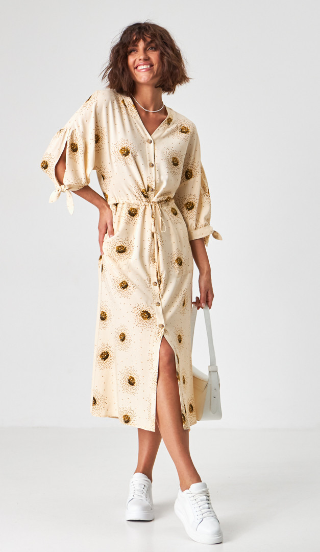 Фото plate-maksi-s-pysnymi-rukavami-01 товара Платье макси с пышными рукавами0