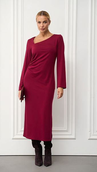 Фото plate-midi-bordo-1 товара Платье миди бордо0 Фото plate-midi-bordo-1 товара Платье миди бордо0