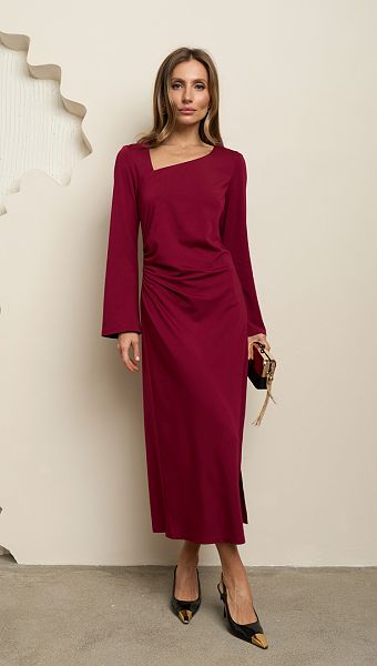 Фото plate-midi-bordo-7 товара Платье миди бордо0 Фото plate-midi-bordo-7 товара Платье миди бордо0