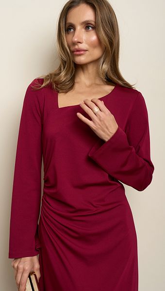 Фото plate-midi-bordo-8 товара Платье миди бордо0 Фото plate-midi-bordo-8 товара Платье миди бордо0