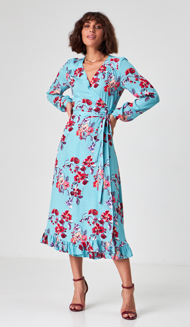 Фото plate-midi-v-cvetocnyj-print-03 товара Платье миди в цветочный принт0